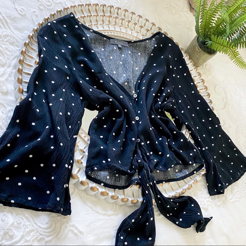Polka Dot Blouse